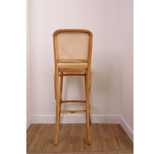 Load image into Gallery viewer, Natura Zene Wood and Rattan Bar Chair
