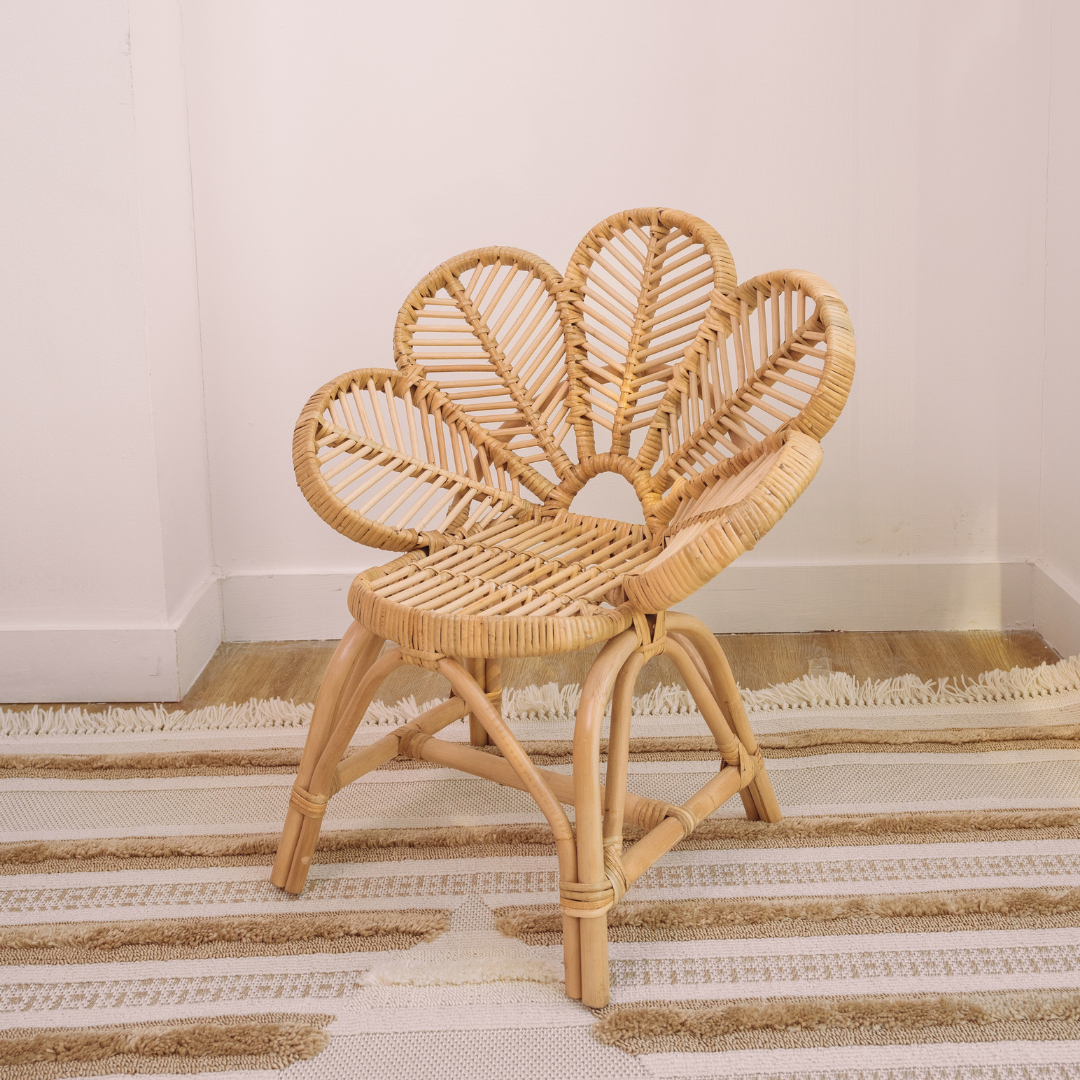 Mini on sale rattan chair