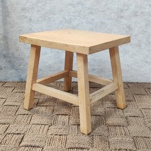 Load image into Gallery viewer, Natura Tokyo Solid Wood Timber Stool
