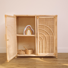 Load image into Gallery viewer, Natura Íris Rattan Kids Cabinet
