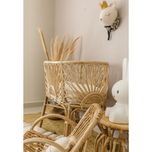 Load image into Gallery viewer, Natura Margarette Rattan Bassinet
