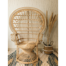 Load image into Gallery viewer, Natura Victoria Rattan Peacock Chair
