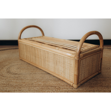 Load image into Gallery viewer, PRE-ORDER Natura Rattan Bench &amp; Storage
