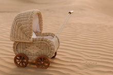 Load image into Gallery viewer, Natura Lilly Rattan Doll Pram
