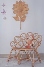Load image into Gallery viewer, Natura Daisy Rattan Wall Décor
