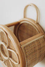 Load image into Gallery viewer, Damage/Defective Natura Lilly Rattan Wall Basket
